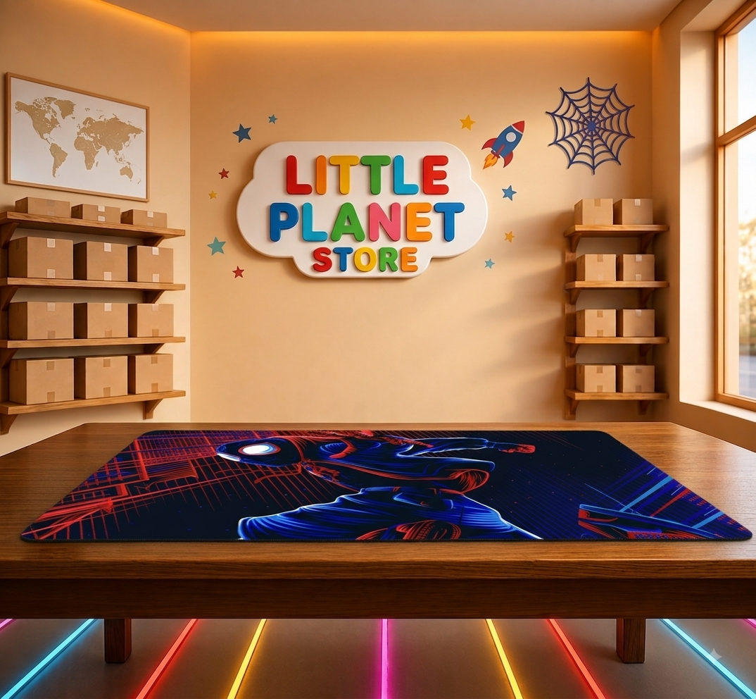 Alfombrilla Gaming XXL Héroe Arácnido Antideslizante.