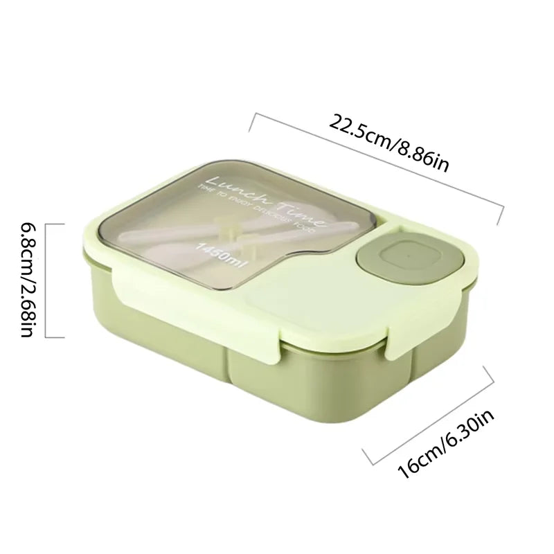 Fiambrera Bento 1450ml con Cubiertos | Little Planet