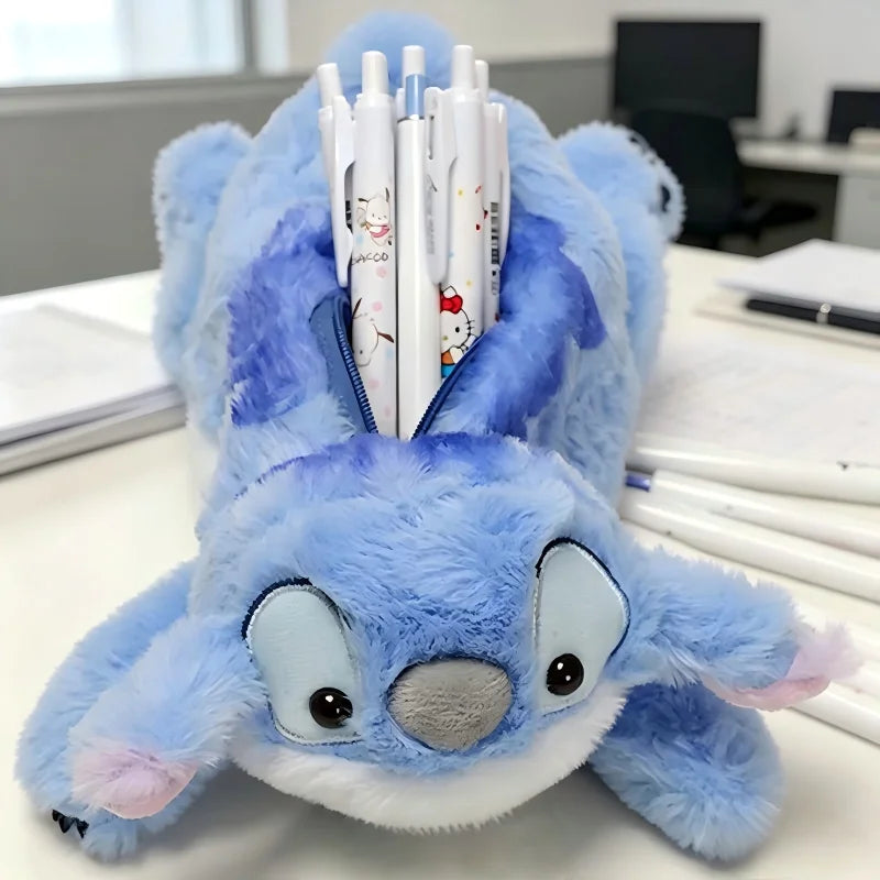 Stitch-Estuche Portalápices Peluche Azul | Little Planet