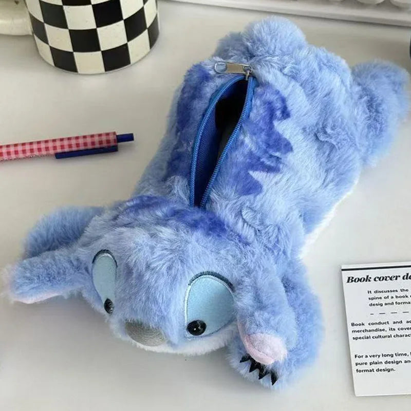 Stitch-Estuche Portalápices Peluche Azul | Little Planet