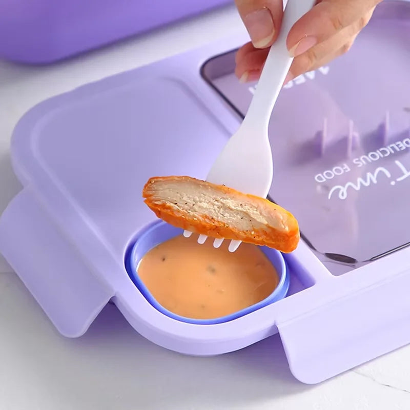 Fiambrera Bento 1450ml con Cubiertos | Little Planet